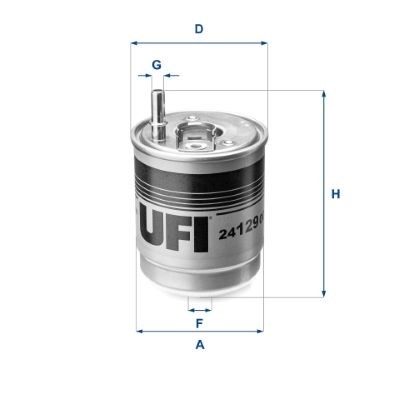 UFI FILTERS 24.129.00 Fuel Filter 